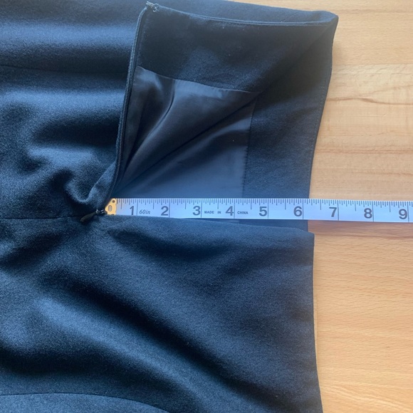 Talbots black A-line skirt wool size 4 - Picture 11 of 11